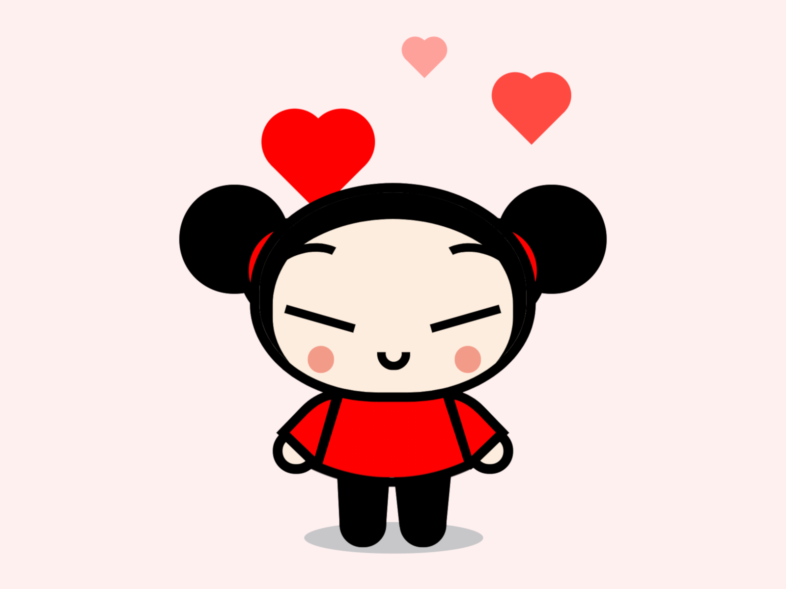 Illustration of the cartoon character Pucca