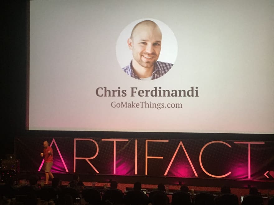 Chris Ferdinandi during his presentation