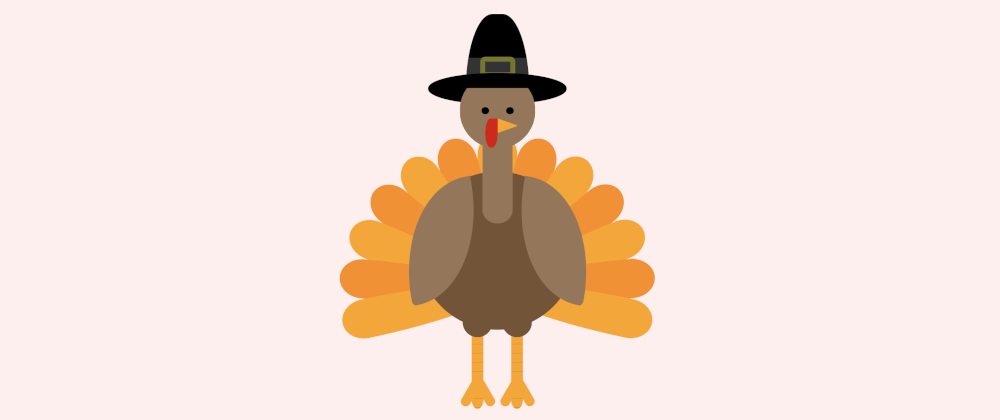 a turkey wearing a hat