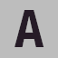 Layer one of the favicon: the letter A