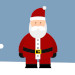 CSS Cartoon of Santa Claus
