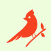 CSS Cartoon of red robin