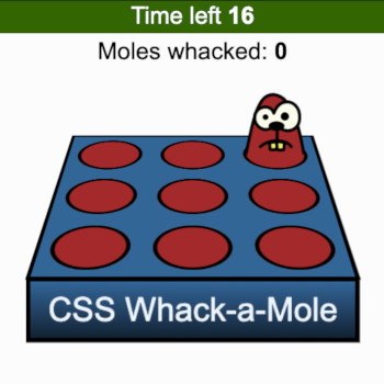 whack-a-mole board game