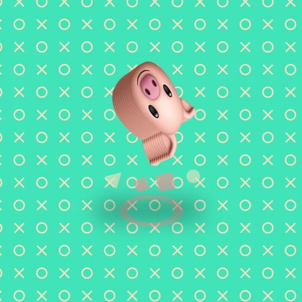 the pic emoji bouncing