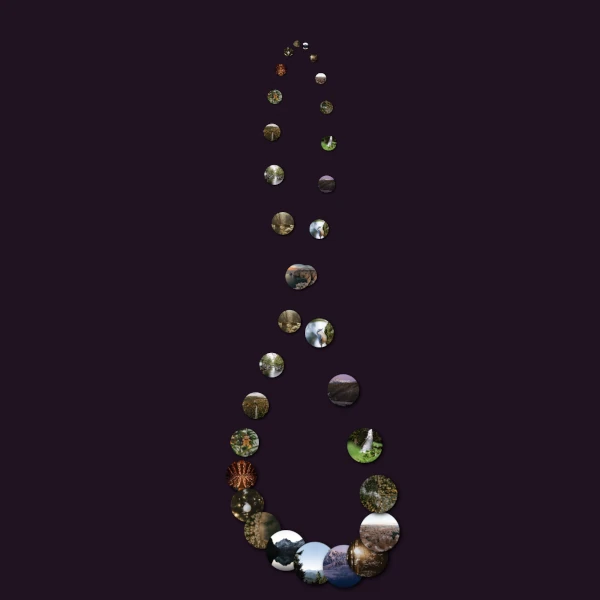 a teardrop sequence made out of pictures