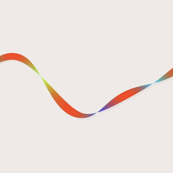 A colorful lace or string